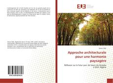Capa do livro de Approche architecturale pour une harmonie paysagère 
