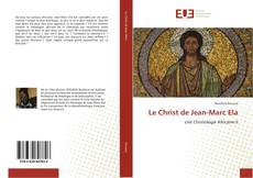 Capa do livro de Le Christ de Jean-Marc Ela 