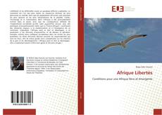 Afrique Libertés kitap kapağı