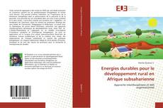 Couverture de Energies durables pour le développement rural en Afrique subsaharienne