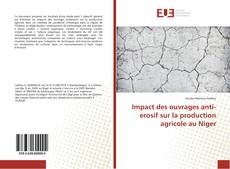 Capa do livro de Impact des ouvrages anti-erosif sur la production agricole au Niger 