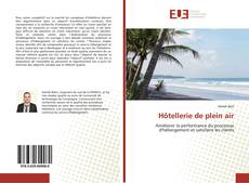 Hôtellerie de plein air kitap kapağı