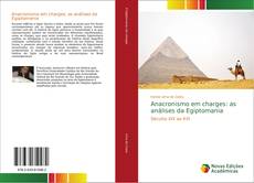 Capa do livro de Anacronismo em charges: as análises da Egiptomania 