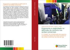 Bookcover of Ergonomia e usabilidade na definição do conforto nos aviões comerciais