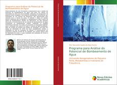 Capa do livro de Programa para Análise do Potencial de Bombeamento de Água 