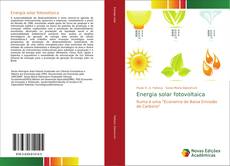 Capa do livro de Energia solar fotovoltaica 
