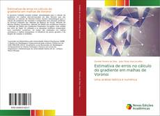 Estimativa de erros no cálculo do gradiente em malhas de Voronoi kitap kapağı