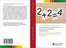 Buchcover von Investigando as práticas de ensinar e aprender Matemática