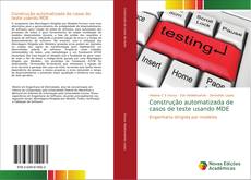 Portada del libro de Construção automatizada de casos de teste usando MDE