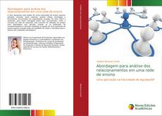 Capa do livro de Abordagem para análise dos relacionamentos em uma rede de ensino 