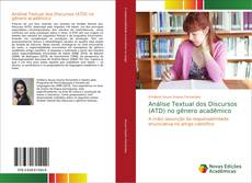 Capa do livro de Análise Textual dos Discursos (ATD) no gênero acadêmico 