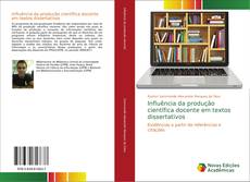 Copertina di Influência da produção científica docente em textos dissertativos