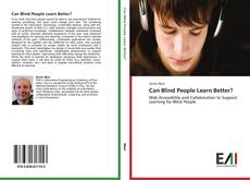 Capa do livro de Can Blind People Learn Better? 