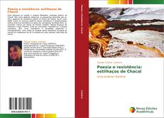 Capa do livro de Poesia e resistência: estilhaços de Chacal 