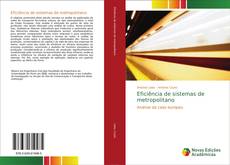 Capa do livro de Eficiência de sistemas de metropolitano 