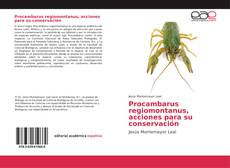 Procambarus regiomontanus, acciones para su conservación的封面