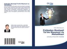 Buchcover von Fizikadan Mustaqil Ta'lim Mazmuni va Metodikasi