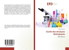 Capa do livro de Guide des Analyses Biologiques 
