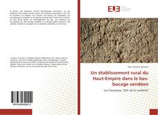 Bookcover of Un établissement rural du Haut-Empire dans le bas-bocage vendéen