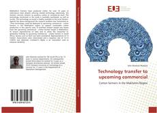 Capa do livro de Technology transfer to upcoming commercial 
