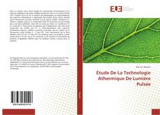 Bookcover of Étude De La Technologie Athermique De Lumière Pulsée