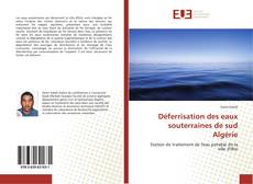 Capa do livro de Déferrisation des eaux souterraines de sud Algérie 