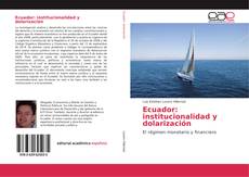 Copertina di Ecuador: institucionalidad y dolarización