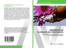 Portada del libro de HOMÖOPATHIE im Bereich der Zahnmedizin