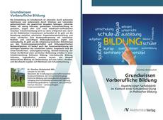 Bookcover of Grundwissen Vorberufliche Bildung