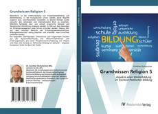 Portada del libro de Grundwissen Religion 5
