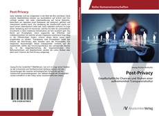 Buchcover von Post-Privacy