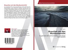 Brauchen wir den Musikunterricht kitap kapağı