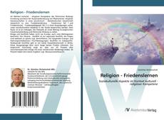 Couverture de Religion - Friedenslernen