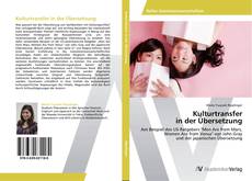 Portada del libro de Kulturtransfer in der Übersetzung
