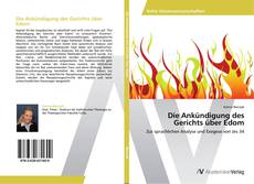 Die Ankündigung des Gerichts über Edom kitap kapağı