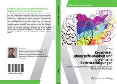 Copertina di Kreativität, Lebenszufriedenheit und psychische Beeinträchtigungen