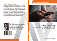 Bookcover of Mobile App Marketing
