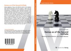 Capa do livro de Hamas as of the Second Intifada 