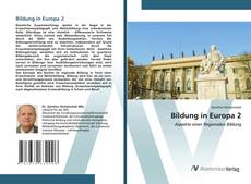 Buchcover von Bildung in Europa 2