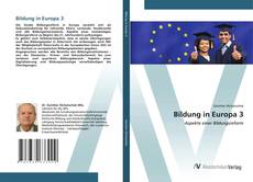 Buchcover von Bildung in Europa 3