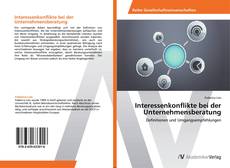 Copertina di Interessenkonflikte bei der Unternehmensberatung