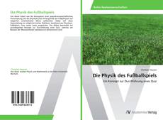 Copertina di Die Physik des Fußballspiels