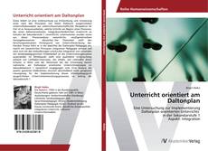 Bookcover of Unterricht orientiert am Daltonplan
