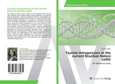 Buchcover von Taurine introgression in the current Brazilian Nelore cattle