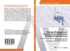 Bookcover of Change Management Prozess eines defizitären Seilbahnunternehmens
