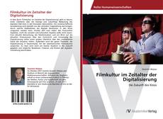 Copertina di Filmkultur im Zeitalter der Digitalisierung