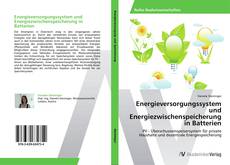 Обложка Energieversorgungssystem und Energiezwischenspeicherung in Batterien
