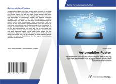 Automobiles Posten kitap kapağı