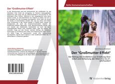 Обложка Der "Großmutter-Effekt"