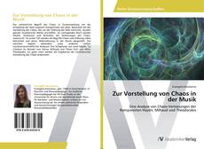 Buchcover von Zur Vorstellung von Chaos in der Musik